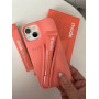 Матовий чохол Rhode Peach Pit для iPhone 15 з глянцевим блиском